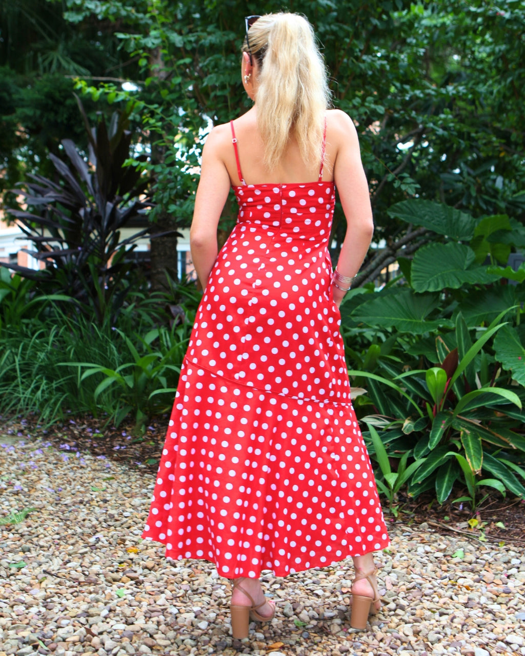 Rosita Maxi Dress - Red