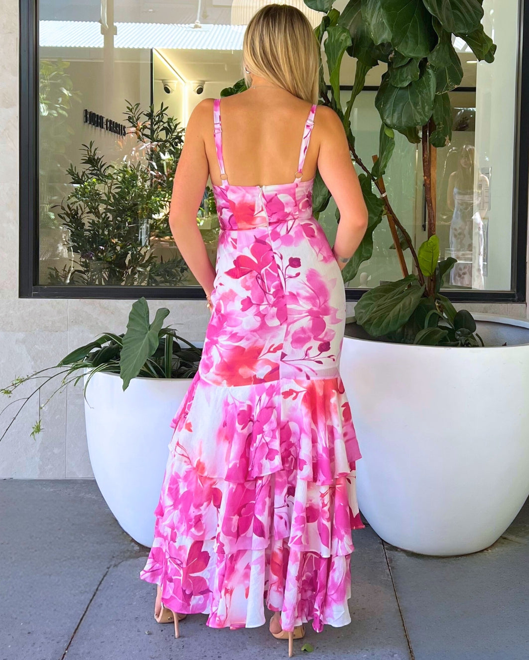 Natasha Maxi Dress - Pink