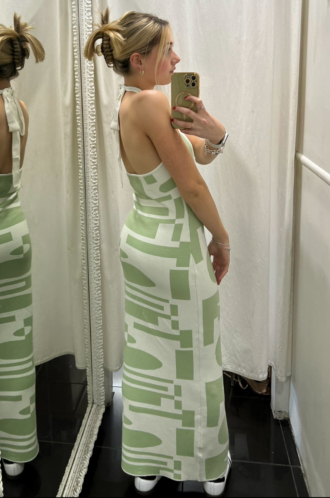 Biome Maxi Dress - Sage