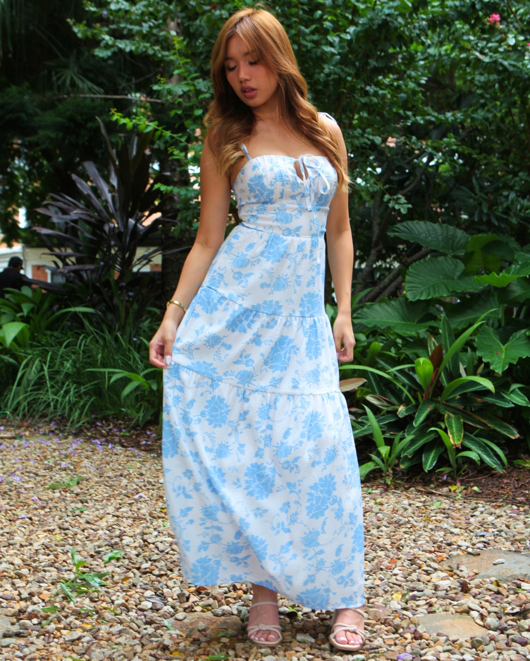 Mae Maxi Dress - Blue