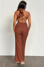 Load image into Gallery viewer, Emily Set Pants - Chocolate
