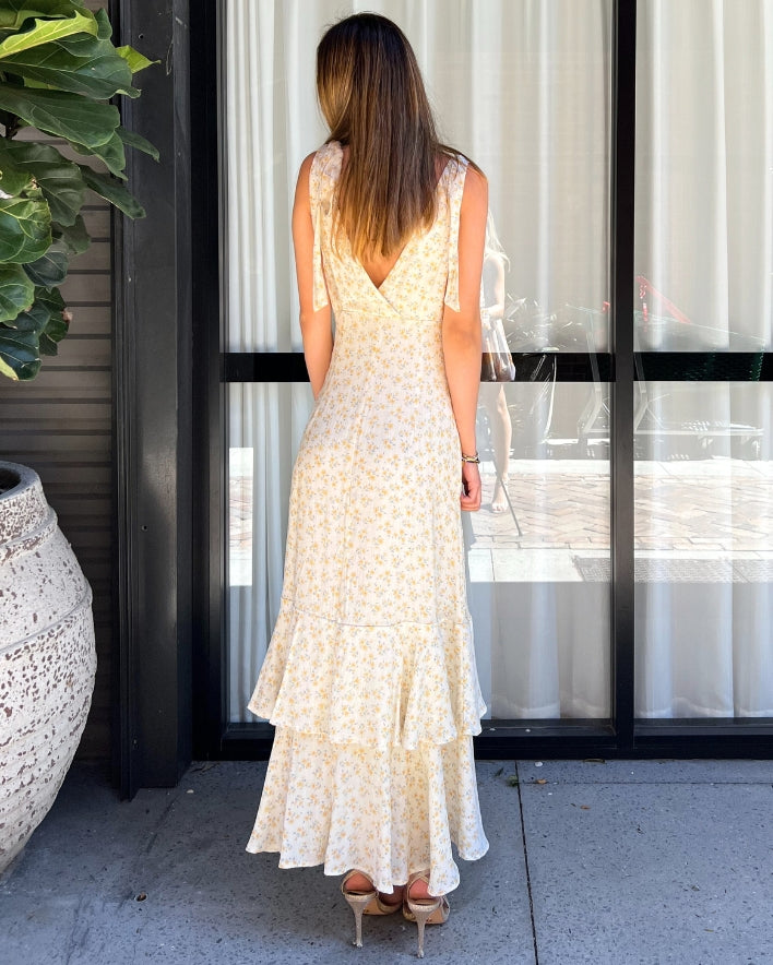 Ophelia Maxi Dress - Yellow