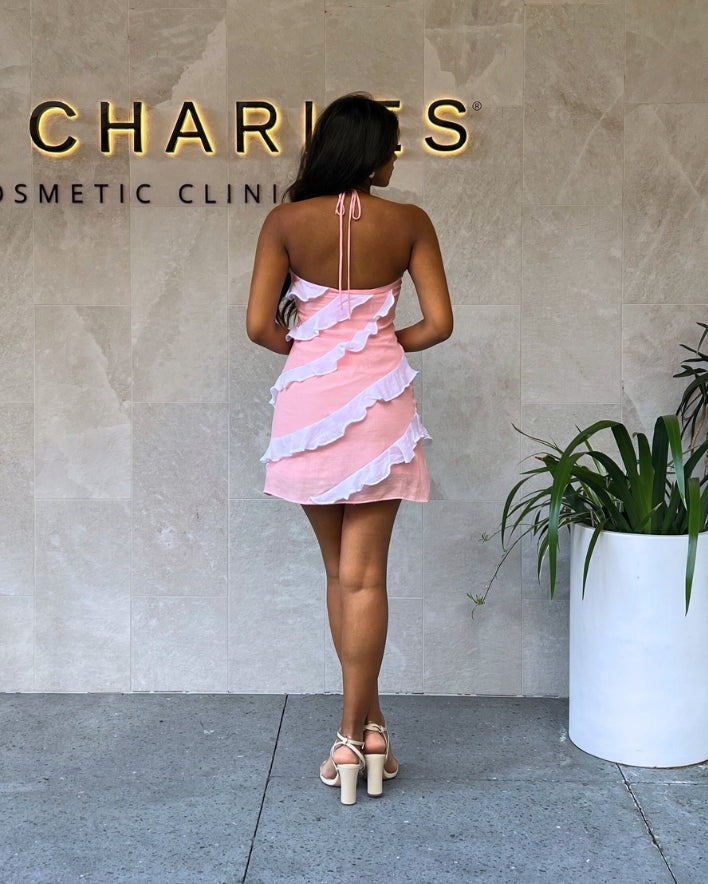 Farrah Mini Dress - Pink