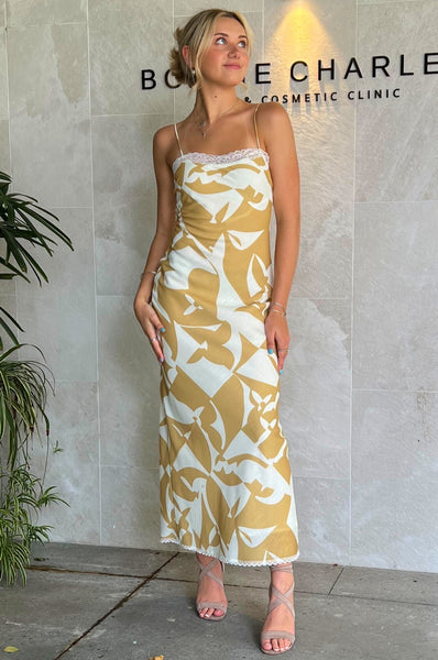 Phoebe Maxi Dress - Yellow