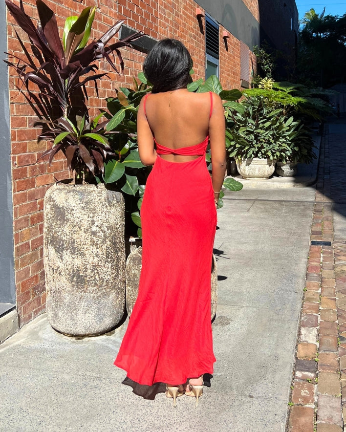 Lovissa Maxi Dress - Red