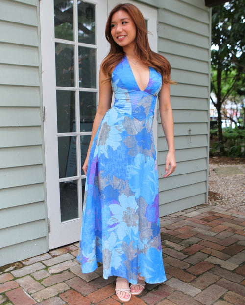 Zaria Maxi Dress - Blue