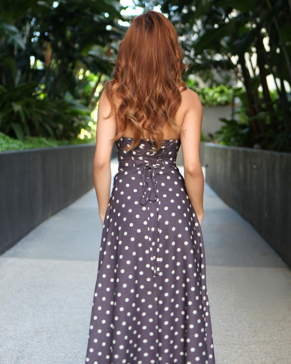 Zaria Maxi Dress - Chocolate