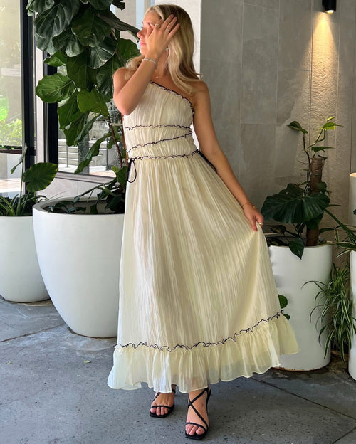 Sabriana Maxi Dress - Cream