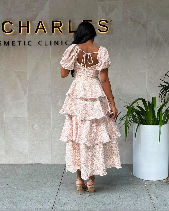 Olandria Maxi Dress - Orange