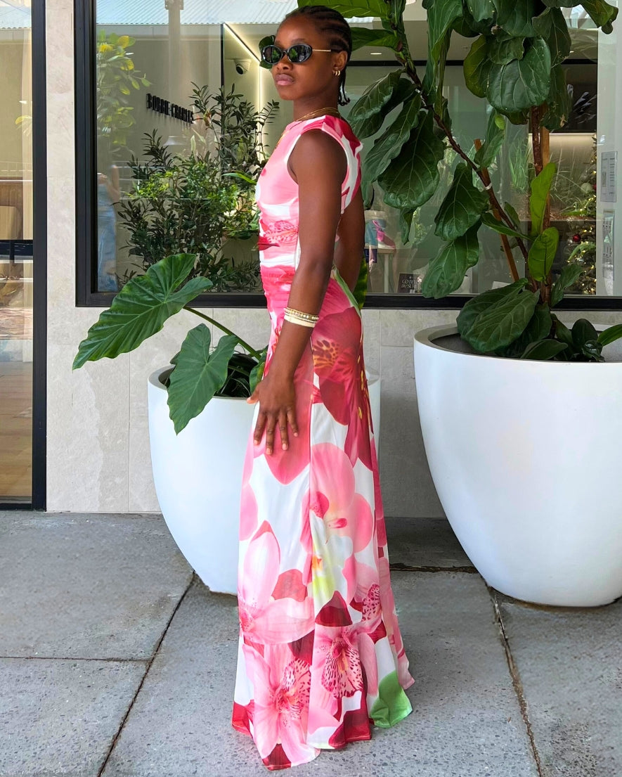 Tracie Maxi Dress - Floral