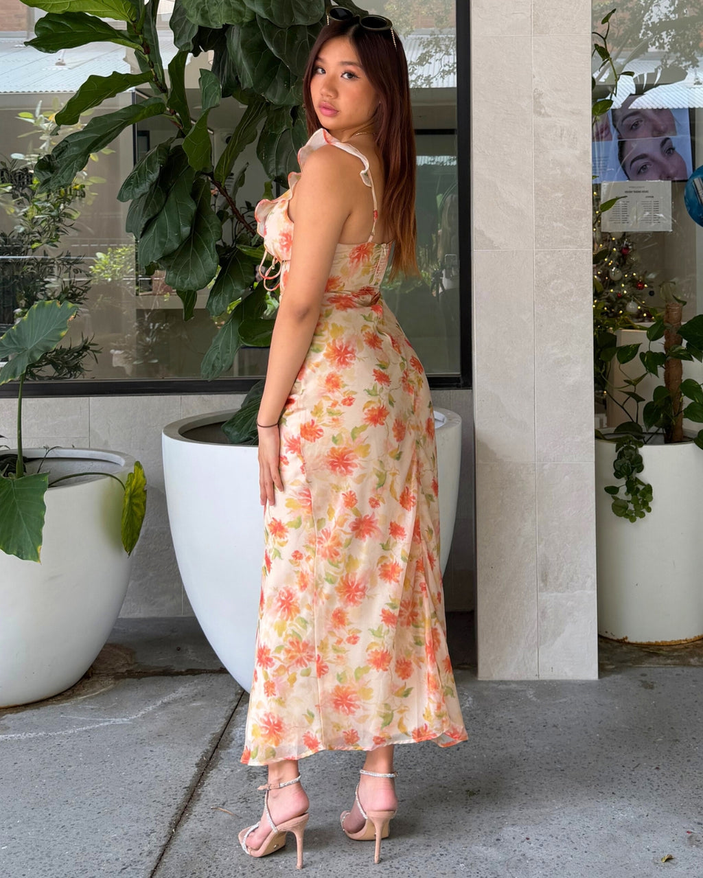 Saphira Maxi Dress - Orange