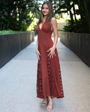 Load image into Gallery viewer, Bambi Maxi Dress - Chocolate
