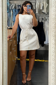 Lili Mini Dress - White