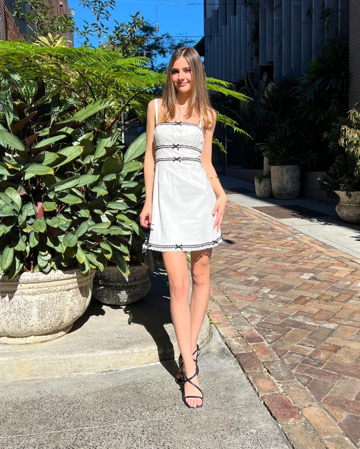 Madalena Mini Dress - White