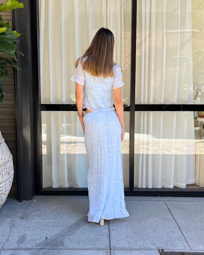 Mariette Set Skirt - Blue