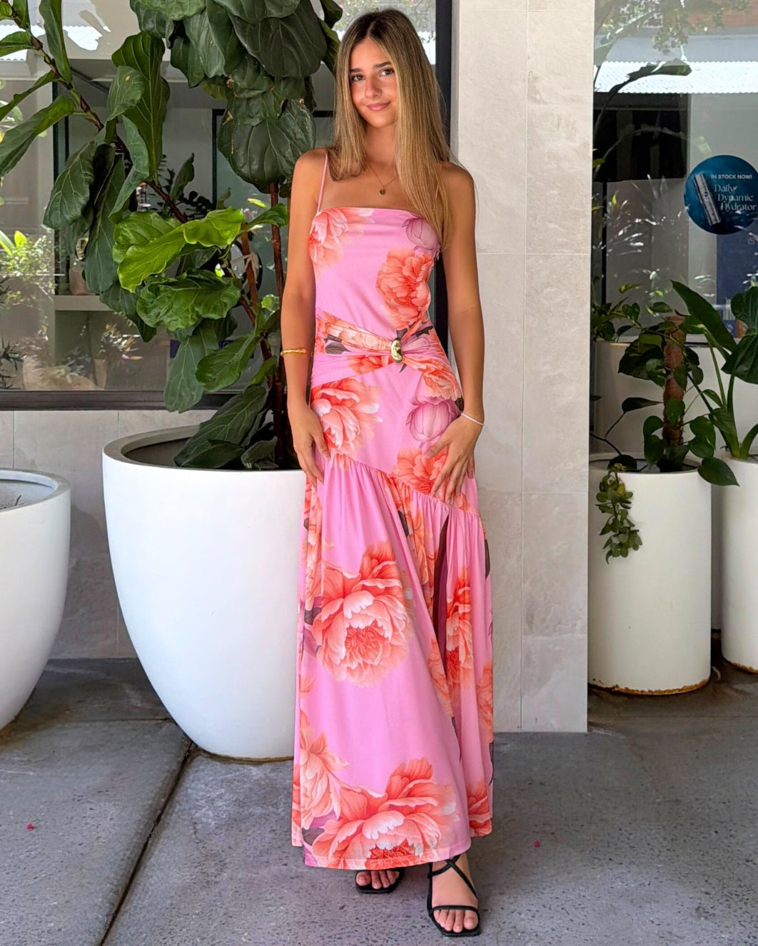 Elle Maxi Dress - Pink