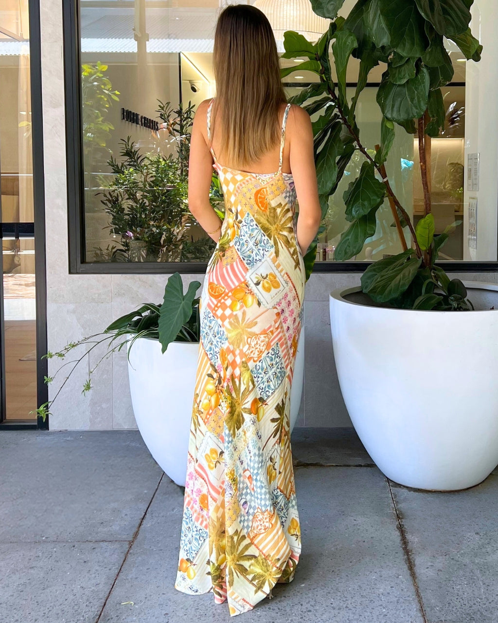Dahlia Maxi Dress - Las Palmas