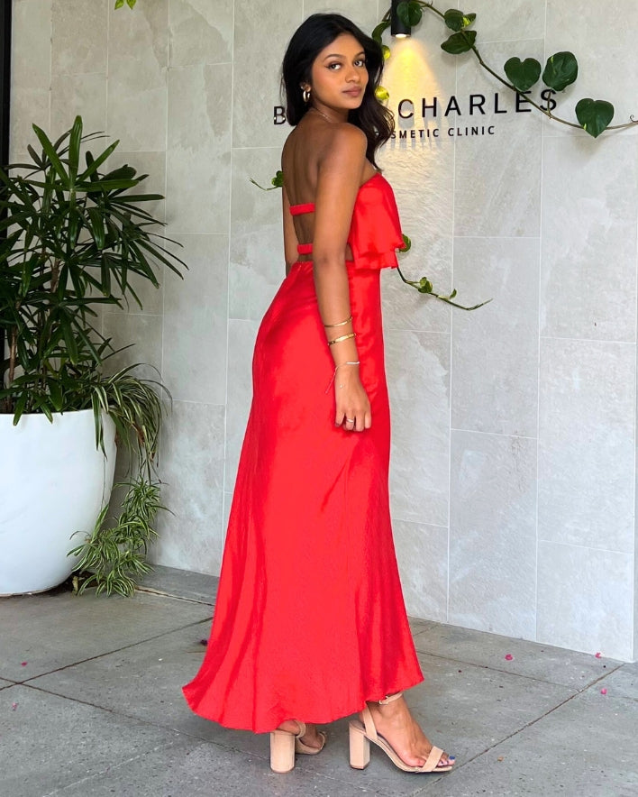 Jessica Maxi Dress - Red