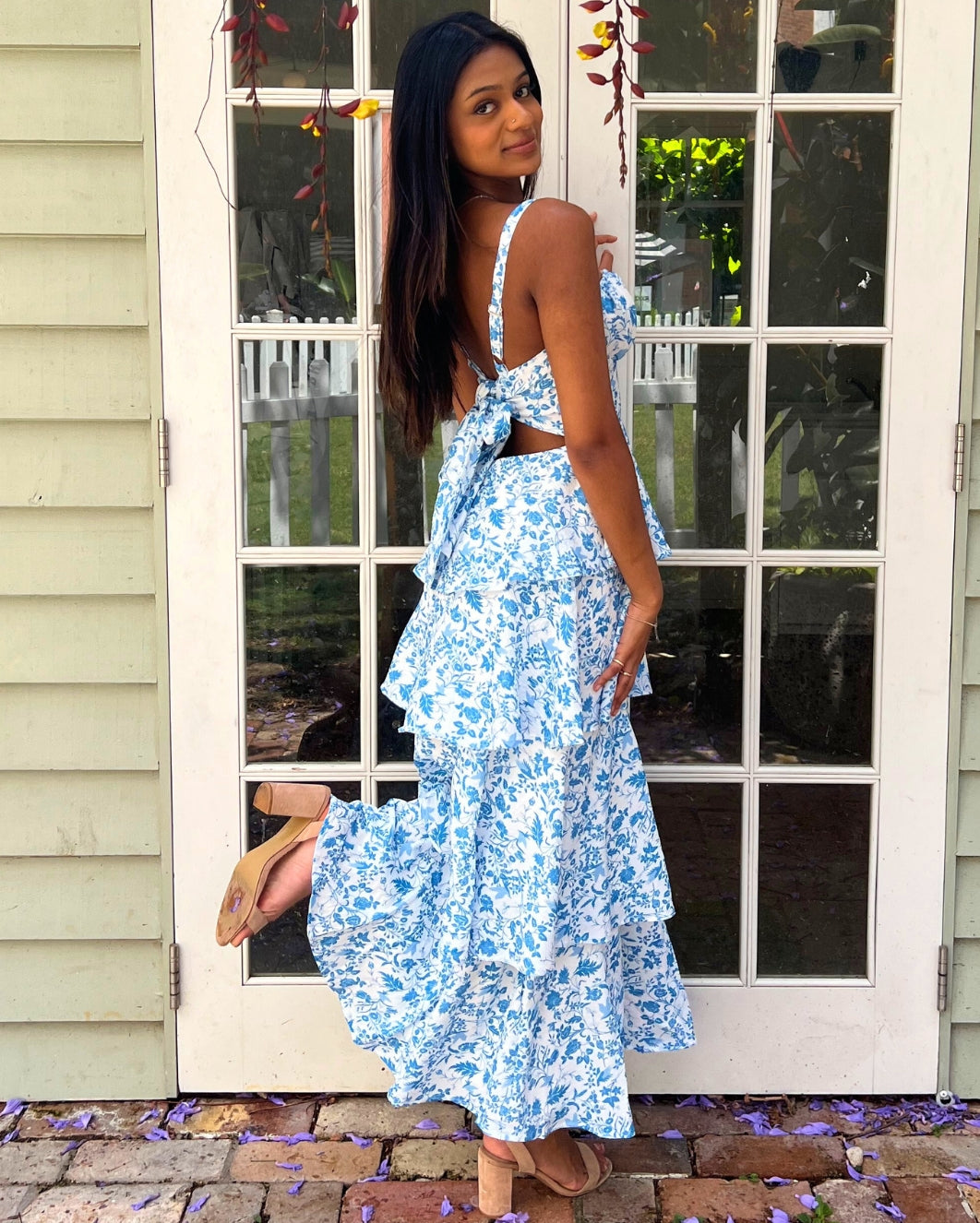 Marzia Maxi Dress - Blue