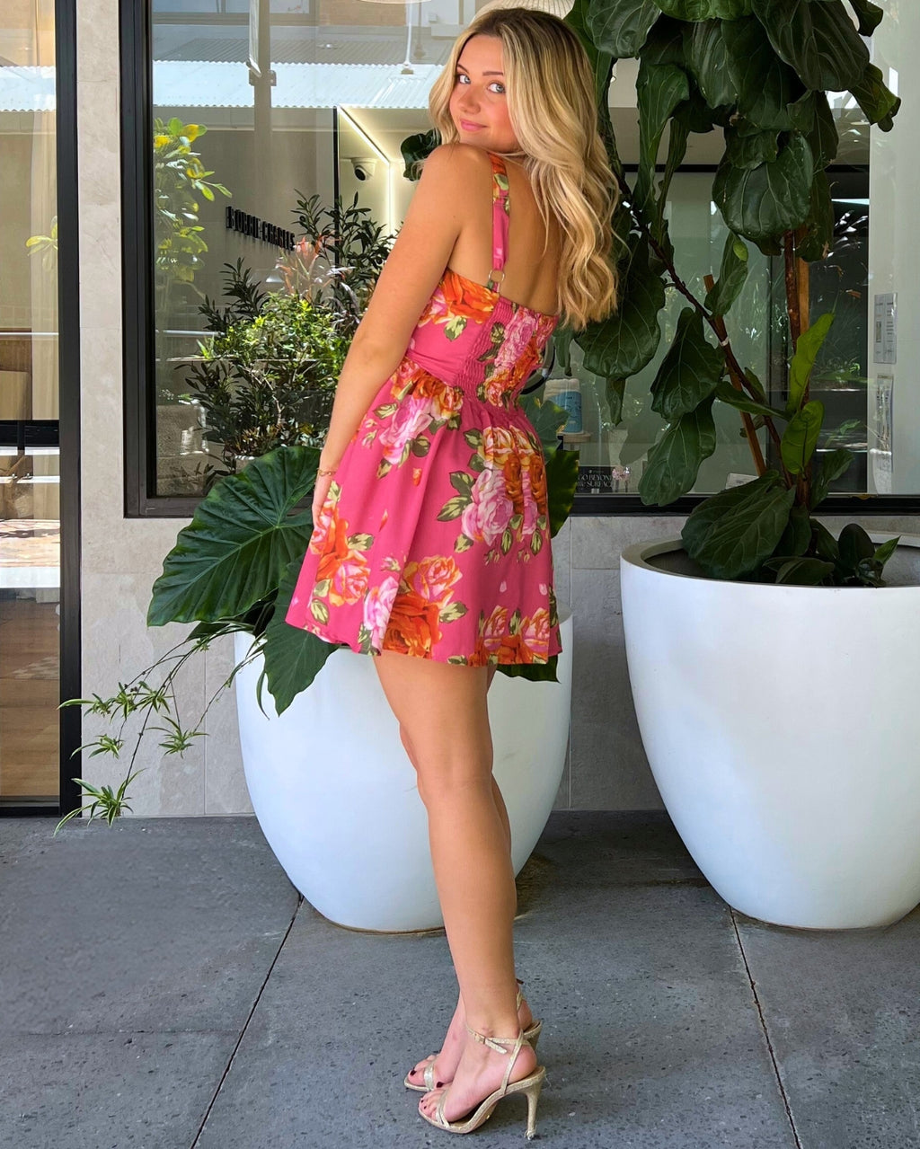 Seron Mini Dress - Pink