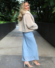 Load image into Gallery viewer, Jaz Fur Coat - Beige
