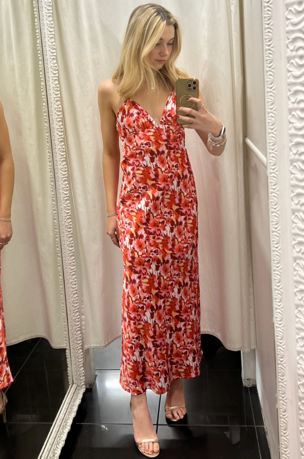 Teodora Maxi Dress - Pink