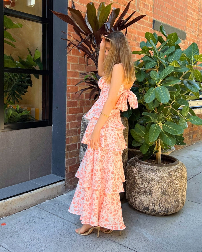 Marzia Maxi Dress - Orange