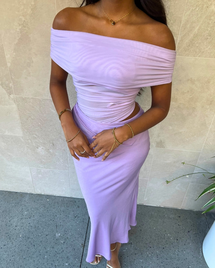 Sylvie Maxi Dress - Lilac