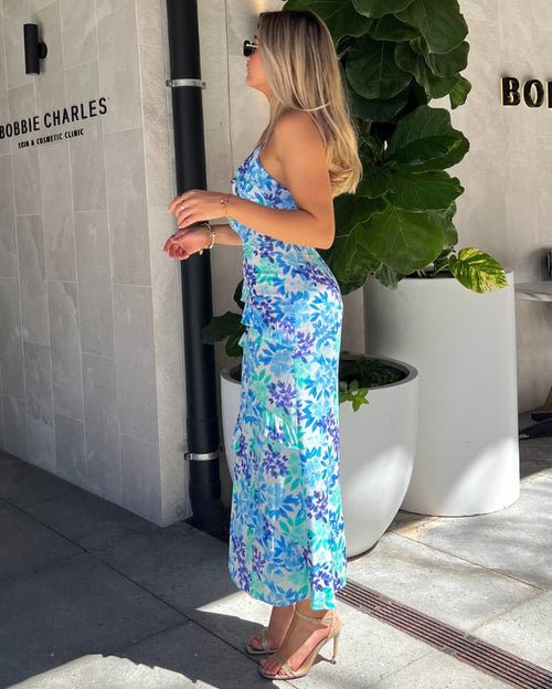 Aria Maxi Dress - Blue