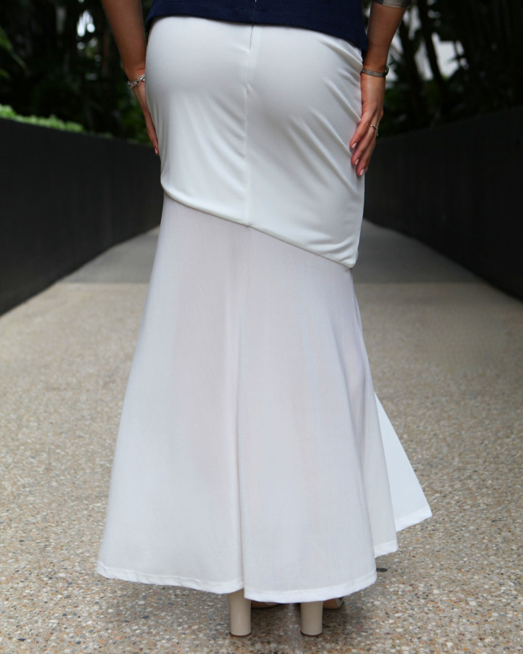 Sabrina Maxi Skirt - White