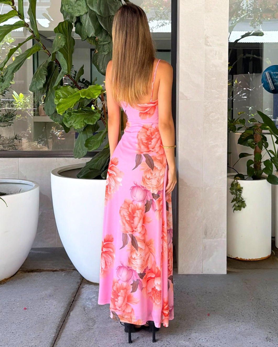 Elle Maxi Dress - Pink