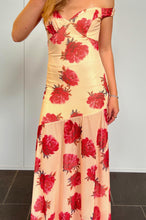 Load image into Gallery viewer, Tildi Maxi Dress - Yellow/Red
