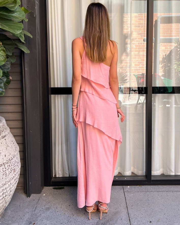 Lydia Maxi Dress - Baby Pink