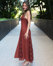 Load image into Gallery viewer, Bambi Maxi Dress - Chocolate
