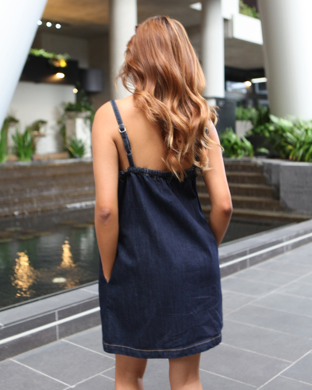 Indigo Mini Dress - Denim