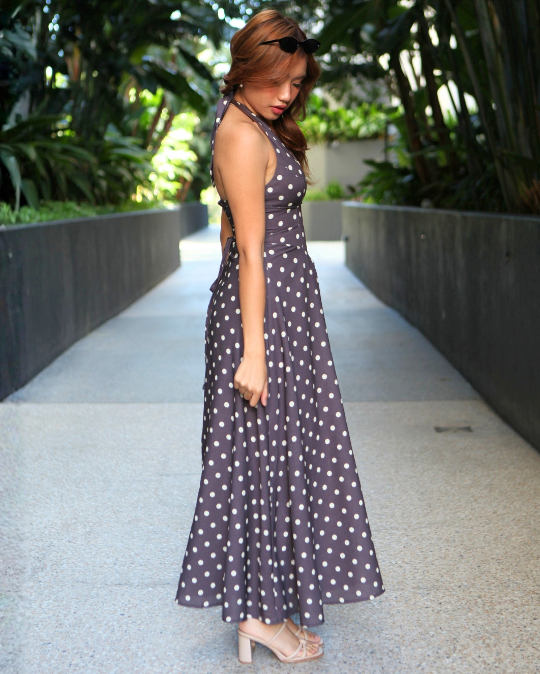 Zaria Maxi Dress - Chocolate