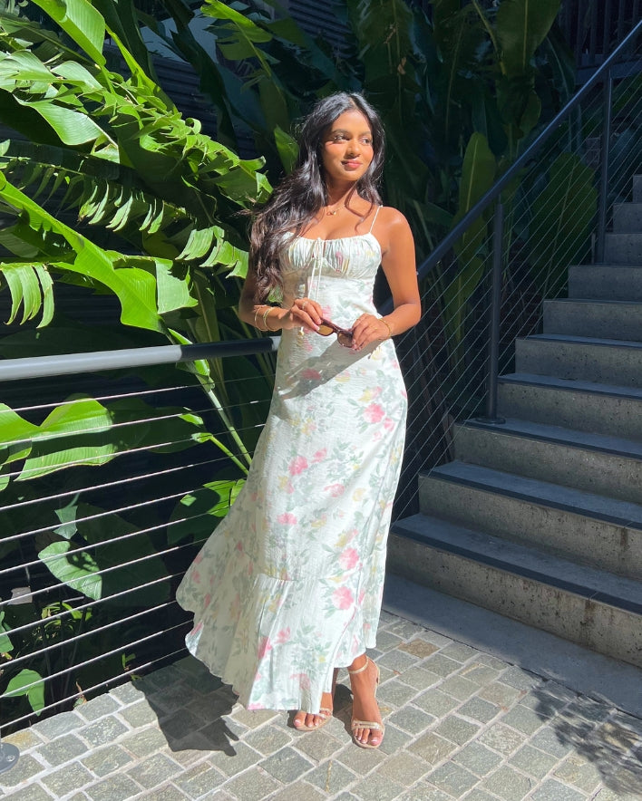 Hilda Maxi Dress - Blush