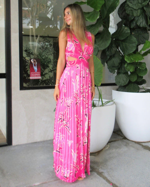 Misha Maxi Dress - Pink