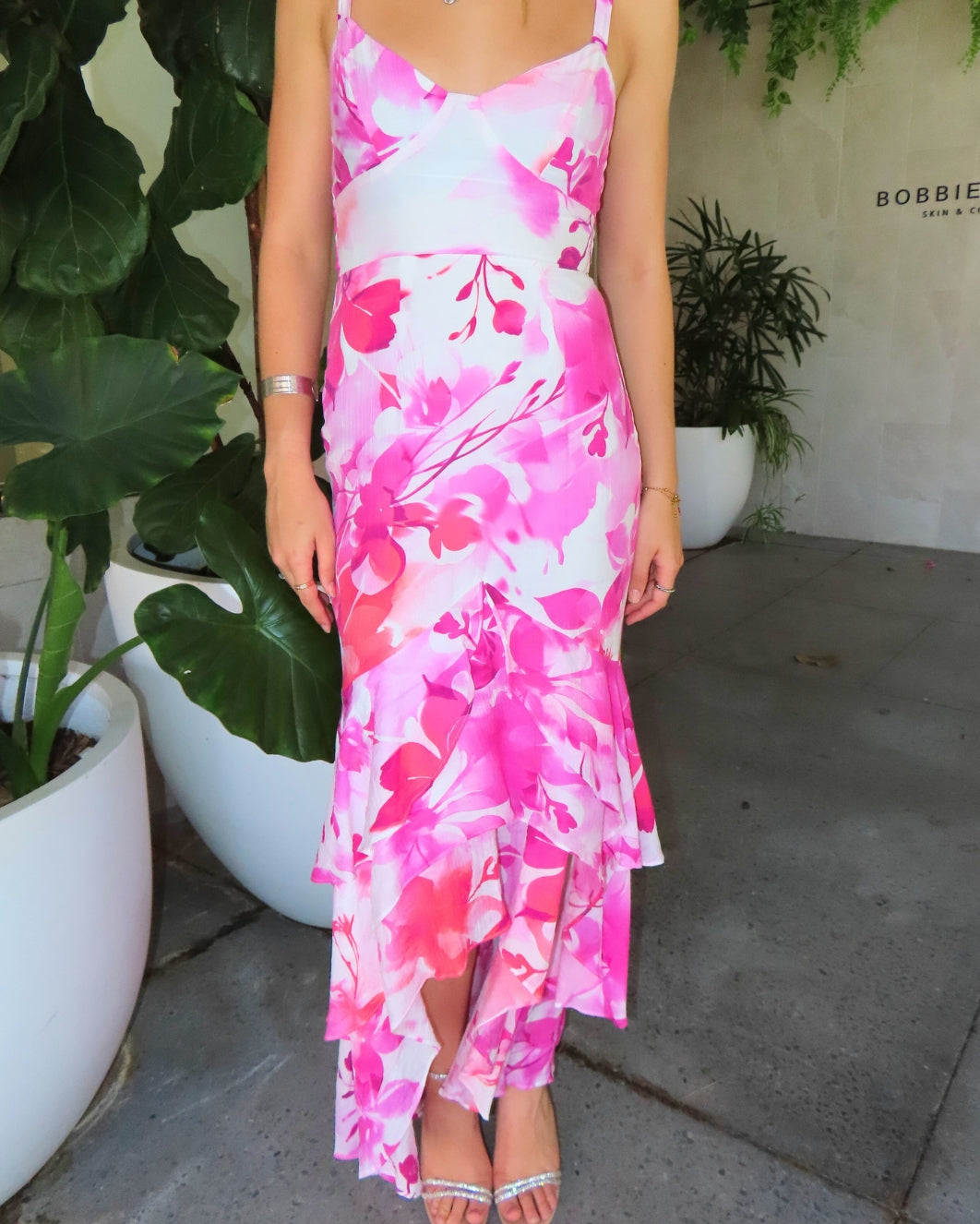 Natasha Maxi Dress - Pink