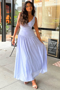 Matea Maxi Dress - Blue