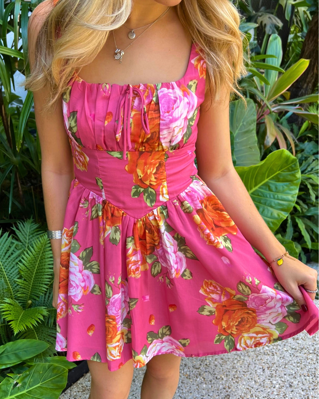 Seron Mini Dress - Pink