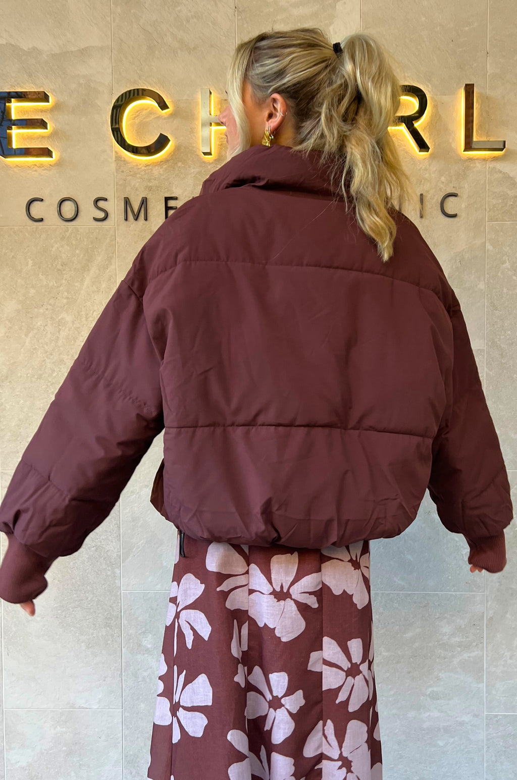 Dreams Puffer Jacket Chocolate