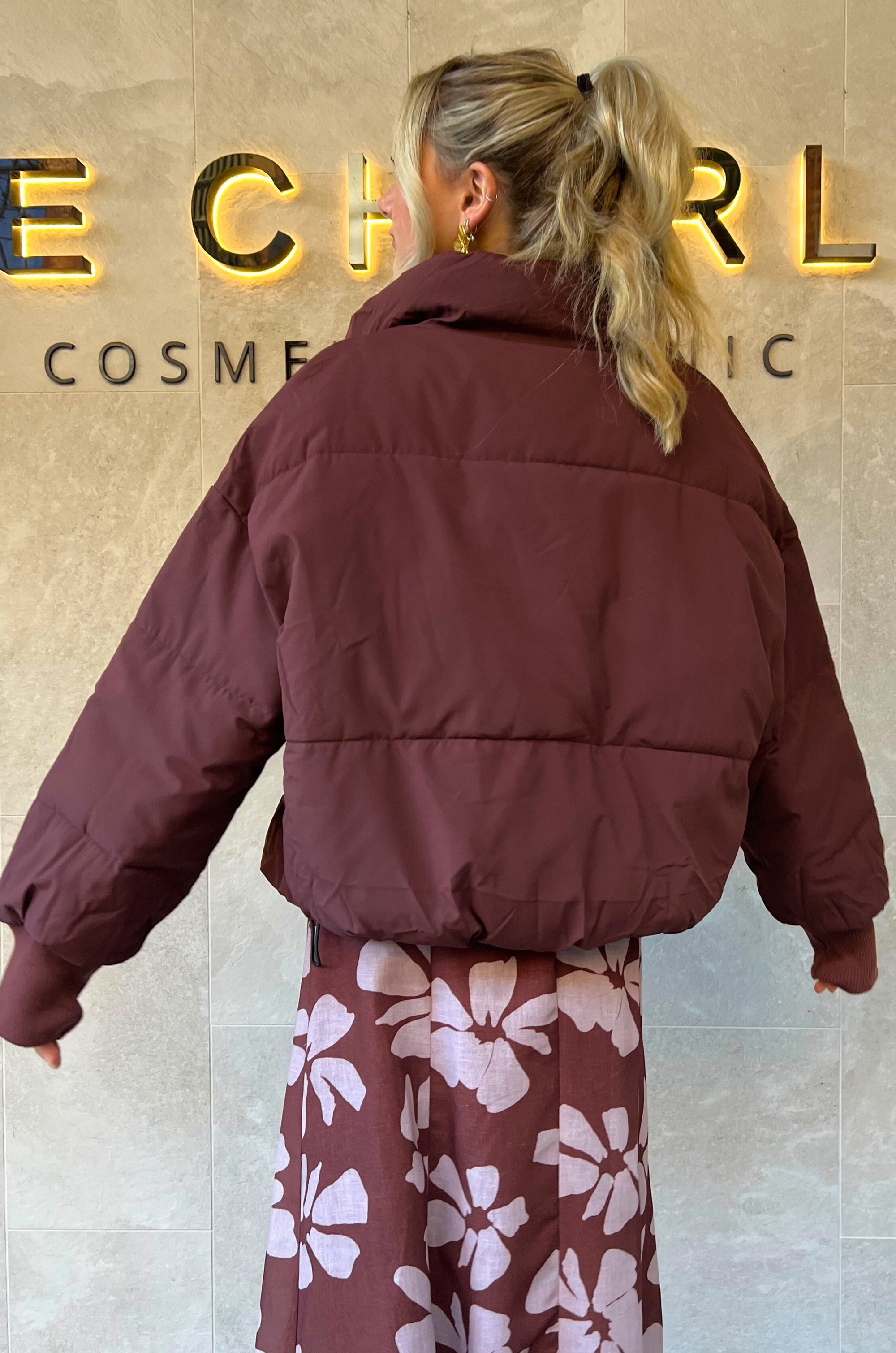 Dreams Puffer Jacket Chocolate