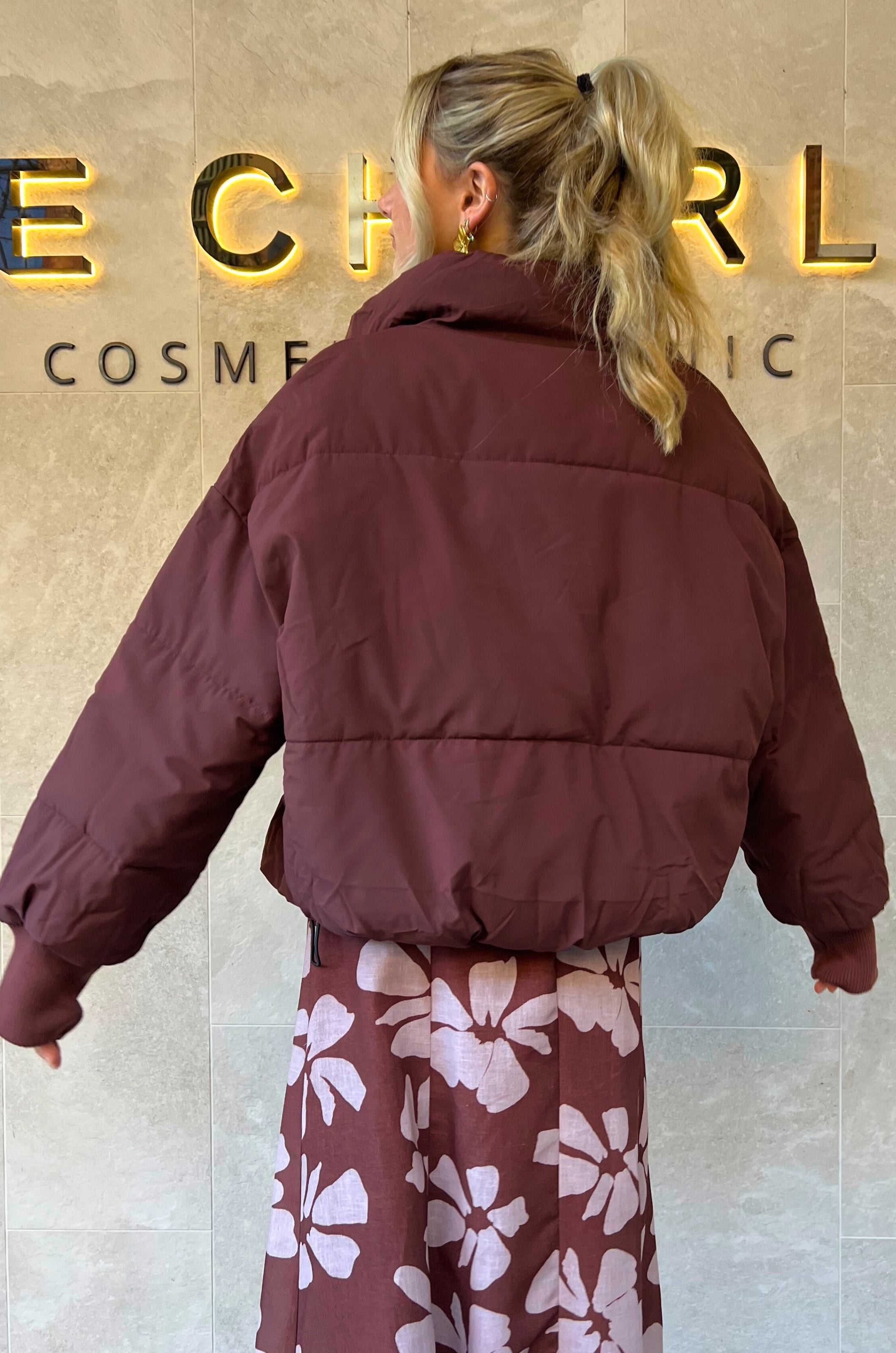 Dreams Puffer Jacket Chocolate