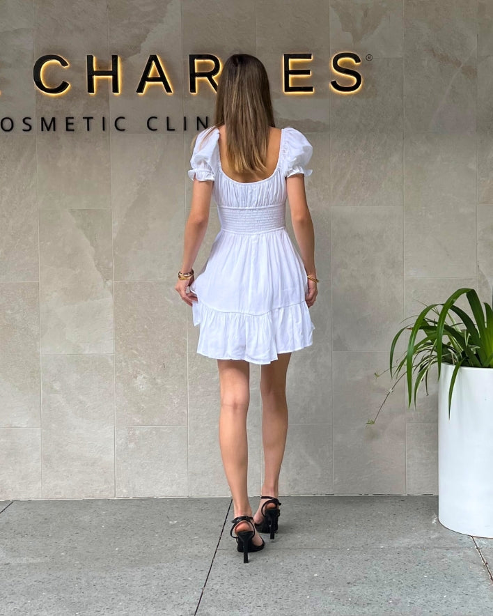 Jorja Mini Dress - White