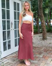 Load image into Gallery viewer, Kayda Maxi Dress - Brown/White
