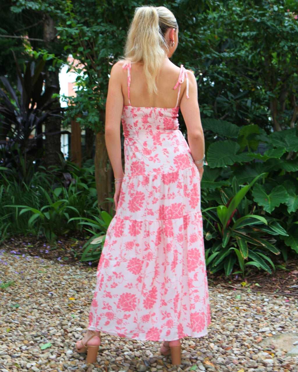 Mae Maxi Dress - Pink