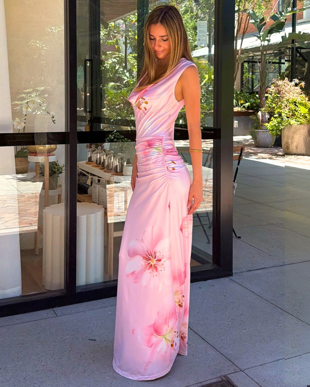 Calai Maxi Dress - Pink