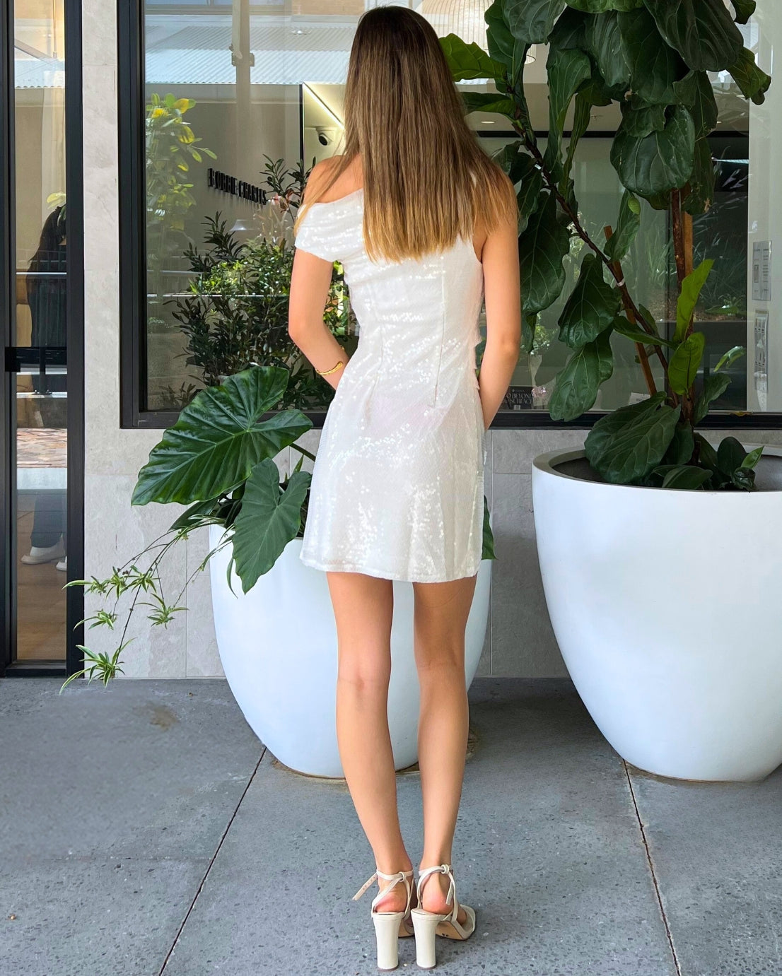 Rianna Mini Dress - White