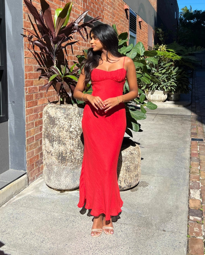 Lovissa Maxi Dress - Red